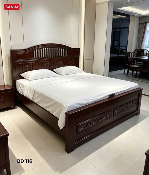 Modern Mdf bed design bd 116 by sanim furniture