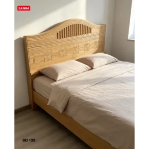 Modern Laminated MDF Bed Price in BD | Sanim Furniture