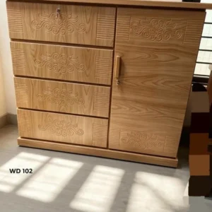 Laminated MDF Wardrobe Price in Bangladesh | Sanim Furnitur