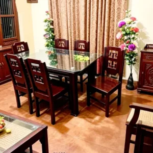 Luxury Dining Table Set Izar Price in Bangladesh | Sanim Furniture